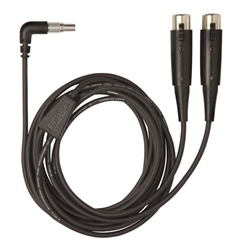 Shure PA720, 10' Input Cable for the P6HW Hardwired Bodypack