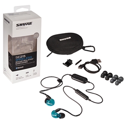 Shure SE215SPE-B-BT1 BLUE SE215 EARPHONE W/RMCE-BT1