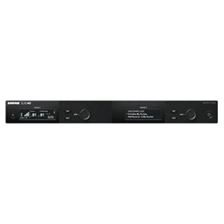 Shure SLXD4D=-H55, Dual-Channel Digital Wireless Receiver