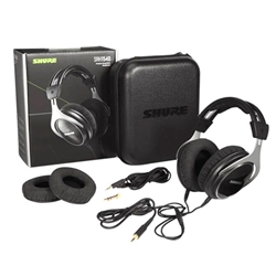 Shure SRH1540-BK, SRH1540 Premium Closed-Back Headphones for Clear Highs and Extended Bass