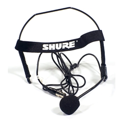 Shure WH20TQG, Cardioid Headworn Dynamic Microphone with 4-Pin Mini Connector (TA4F)