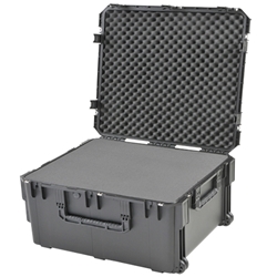 SKB 3i-3026-15BC, 30" x 26" x 15" w/wheels cubed foam