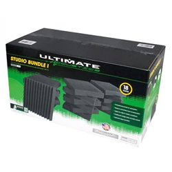 Ultimate Support UA-KIT-SBI, Wall Panel, wedge, 12 x 12 x 2", 18 per kit