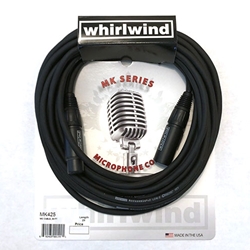 Whirlwind MK420, Cable - Microphone, 20'