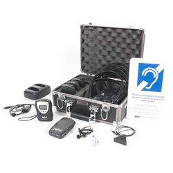 Williams Sound FM ADA KIT 37 RCH, Rechargeable FM kit for one presenter and up to four listeners