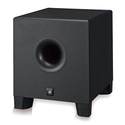 Yamaha HS8S, 8" powered subwoofer, Black