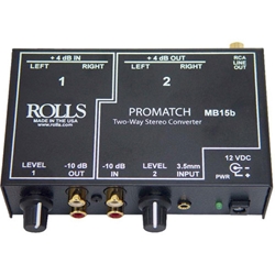 Rolls MB15b, Promatch 2way +4/-10 Converter