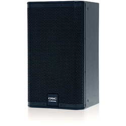 QSC E112-BK, 12" 2-way, Passive live sound-reinforcement loudspeaker. Color - Black.