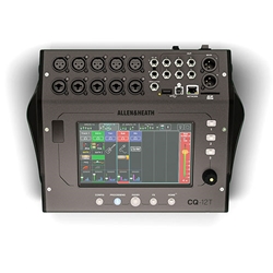 Allen & Heath CQ12T, Compact digital mixer with 10 Mic/Line inputs, 6 Monitor Outputs